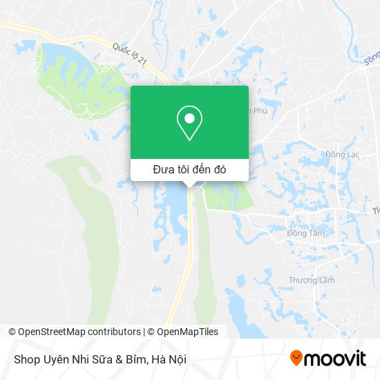 Bản đồ Shop Uyên Nhi Sữa & Bỉm