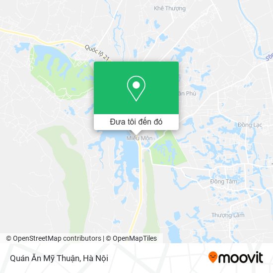 Bản đồ Quán Ăn Mỹ Thuận