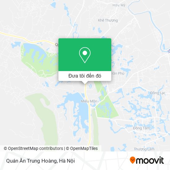 Bản đồ Quán Ăn Trung Hoàng