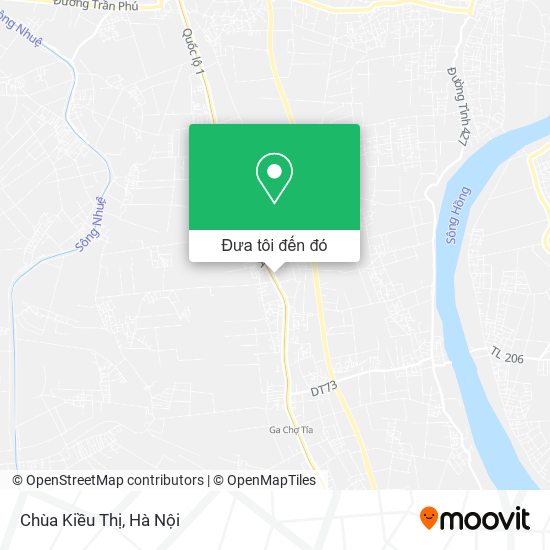 Bản đồ Chùa Kiều Thị