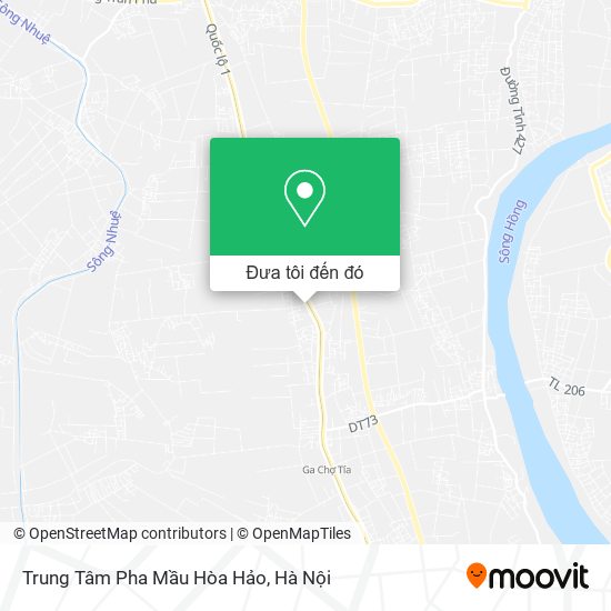 Bản đồ Trung Tâm Pha Mầu Hòa Hảo