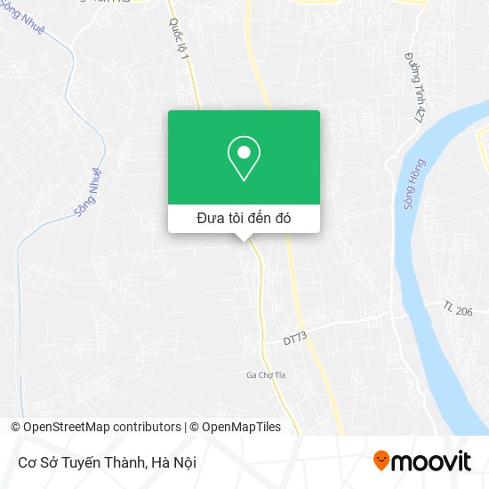 Bản đồ Cơ Sở Tuyến Thành