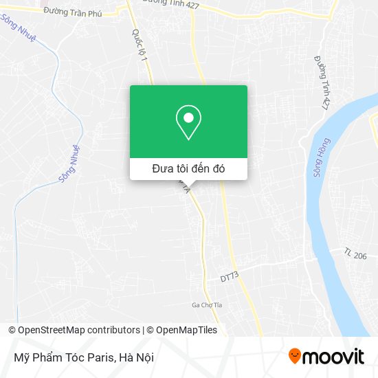 Bản đồ Mỹ Phẩm Tóc Paris