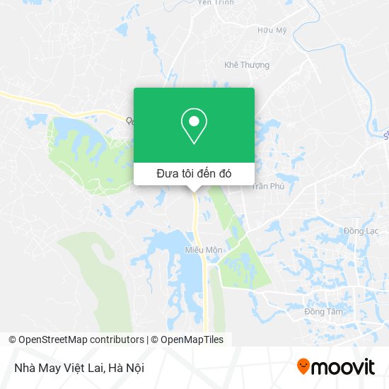 Bản đồ Nhà May Việt Lai