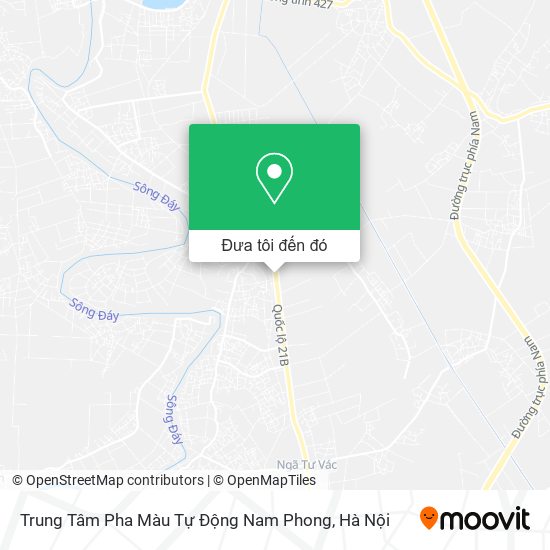 Bản đồ Trung Tâm Pha Màu Tự Động Nam Phong