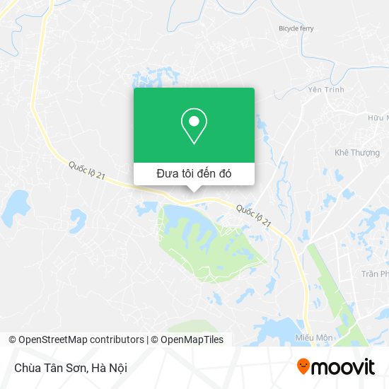 Bản đồ Chùa Tân Sơn