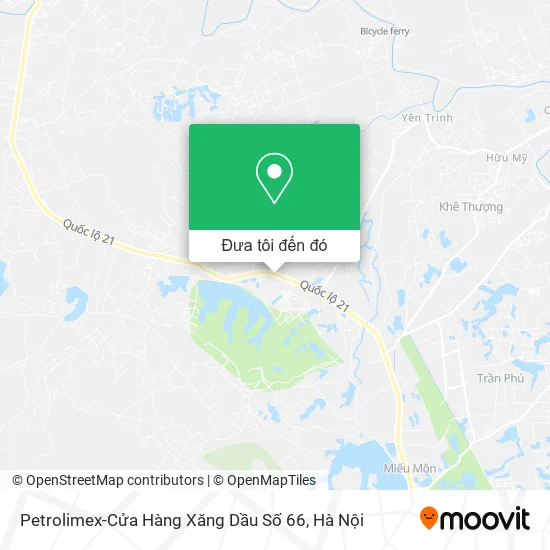 Bản đồ Petrolimex-Cửa Hàng Xăng Dầu Số 66
