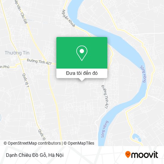 Bản đồ Dạnh Chiêu Đồ Gỗ