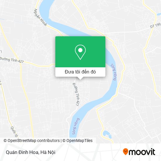 Bản đồ Quán Đình Hoa