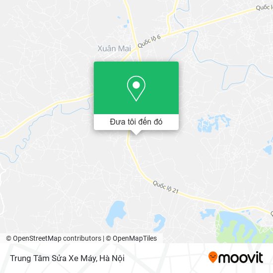Bản đồ Trung Tâm Sửa Xe Máy