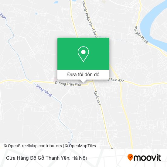 Bản đồ Cửa Hàng Đồ Gỗ Thanh Yến