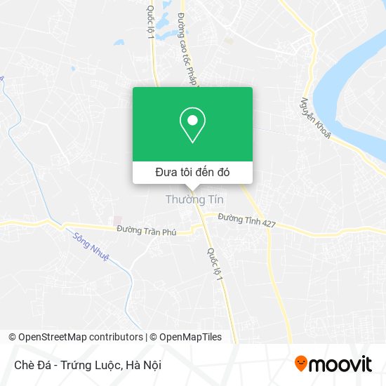 Bản đồ Chè Đá - Trứng Luộc