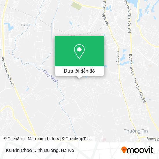 Bản đồ Ku Bin Cháo Dinh Dưỡng
