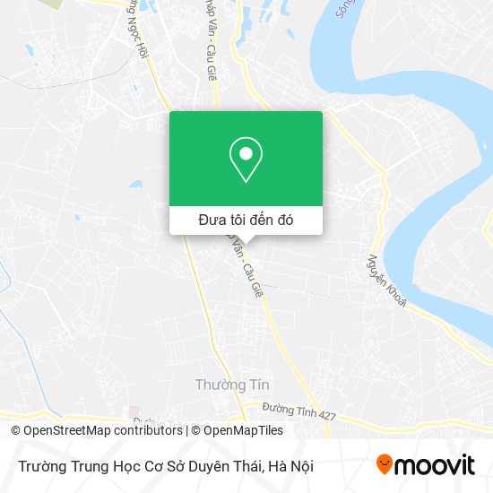 Bản đồ Trường Trung Học Cơ Sở Duyên Thái