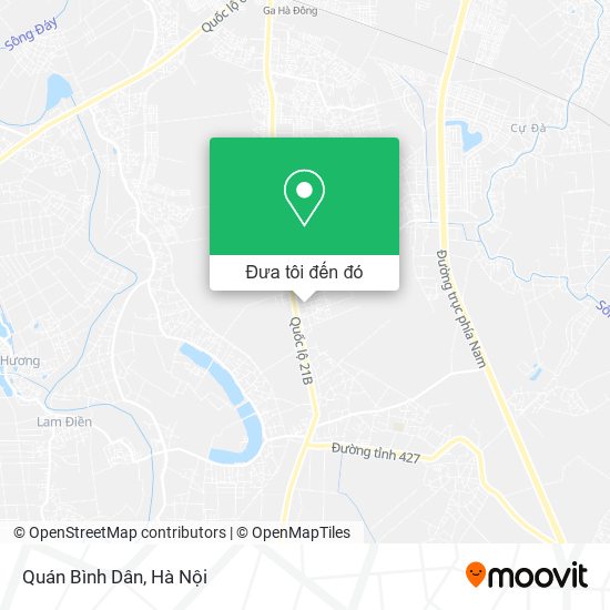 Bản đồ Quán Bình Dân