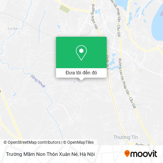 Bản đồ Trường Mầm Non Thôn Xuân Né