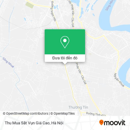Bản đồ Thu Mua Sắt Vụn Giá Cao