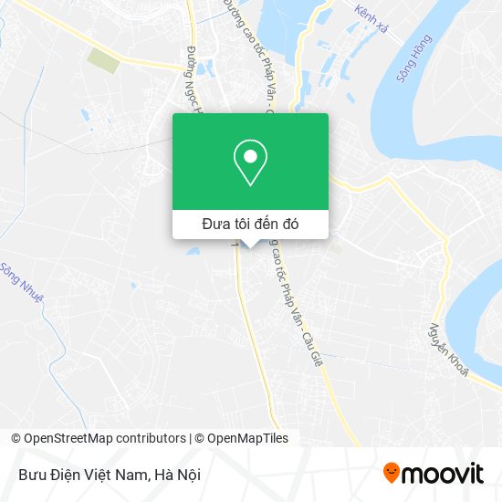 Bản đồ Bưu Điện Việt Nam