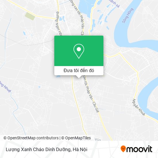 Bản đồ Lượng Xanh Cháo Dinh Dưỡng