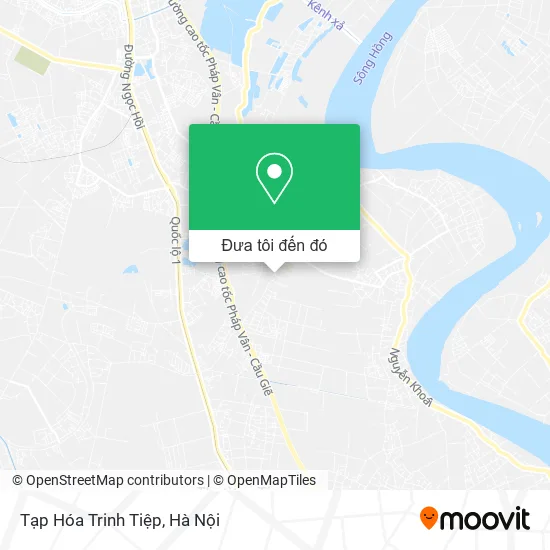 Bản đồ Tạp Hóa Trinh Tiệp