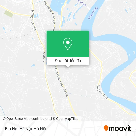 Bản đồ Bia Hơi Hà Nội