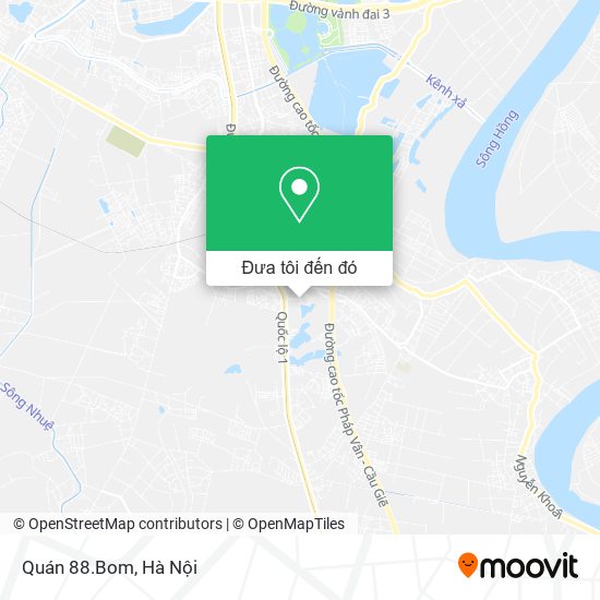 Bản đồ Quán 88.Bom
