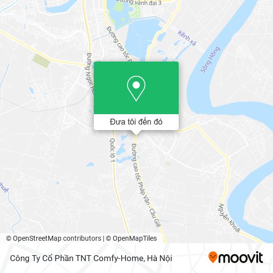 Bản đồ Công Ty Cổ Phần TNT Comfy-Home