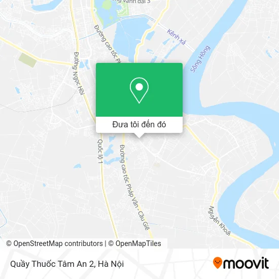 Bản đồ Quầy Thuốc Tâm An 2