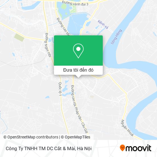 Bản đồ Công Ty TNHH TM DC Cắt & Mài