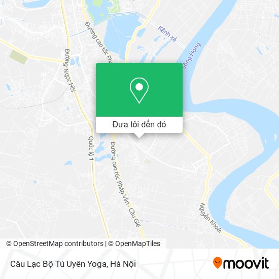 Bản đồ Câu Lạc Bộ Tú Uyên Yoga