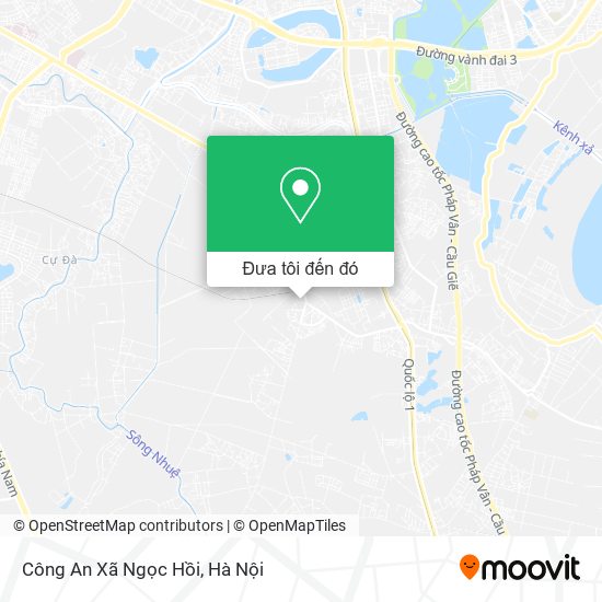 Bản đồ Công An Xã Ngọc Hồi