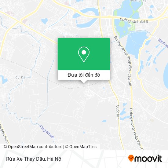 Bản đồ Rửa Xe Thay Dầu
