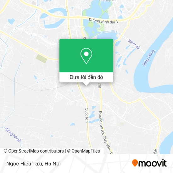 Bản đồ Ngọc Hiệu Taxi
