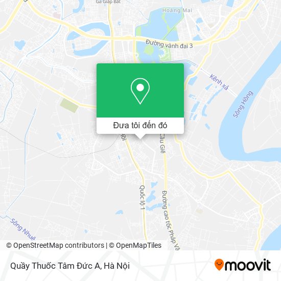 Bản đồ Quầy Thuốc Tâm Đức A