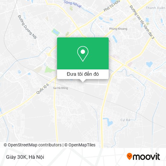 Bản đồ Giày 30K