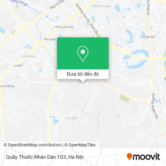 Bản đồ Quầy Thuốc Nhân Dân 103