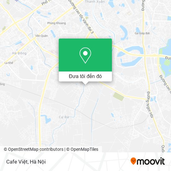 Bản đồ Cafe Việt