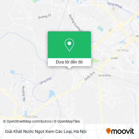 Bản đồ Giải Khát Nước Ngọt Kem Các Loại