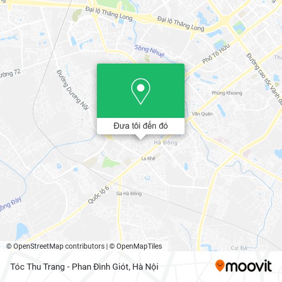 Bản đồ Tóc Thu Trang - Phan Đình Giót
