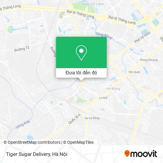 Bản đồ Tiger Sugar Delivery