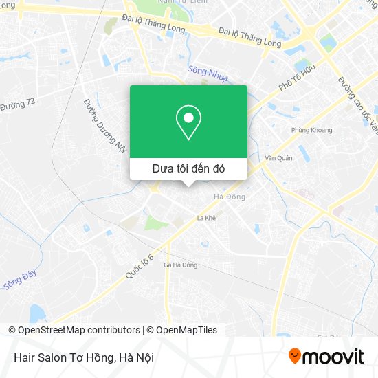 Bản đồ Hair Salon Tơ Hồng