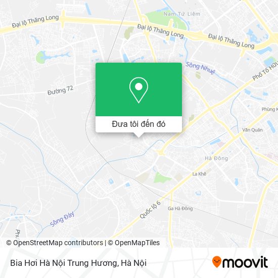 Bản đồ Bia Hơi Hà Nội Trung Hương