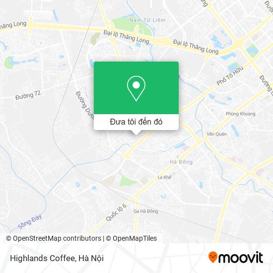 Bản đồ Highlands Coffee