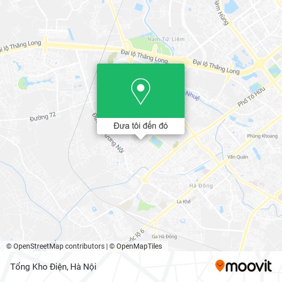 Bản đồ Tổng Kho Điện