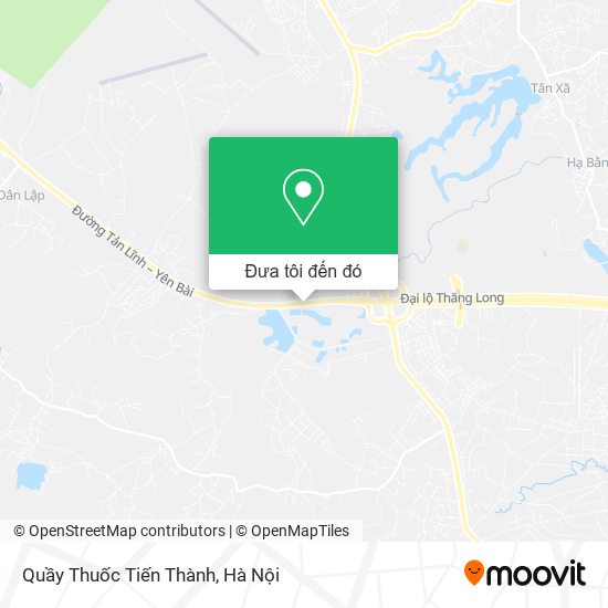 Bản đồ Quầy Thuốc Tiến Thành