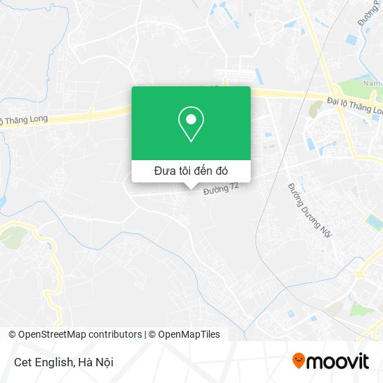 Bản đồ Cet English