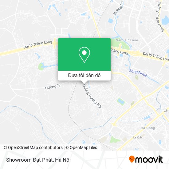 Bản đồ Showroom Đạt Phát