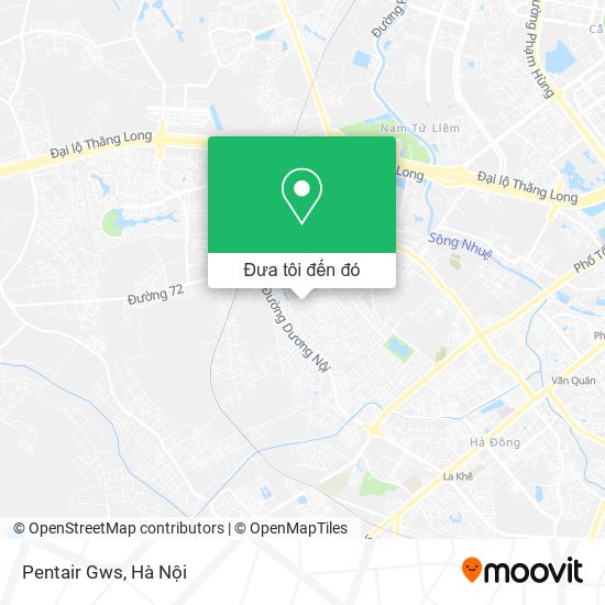 Bản đồ Pentair Gws