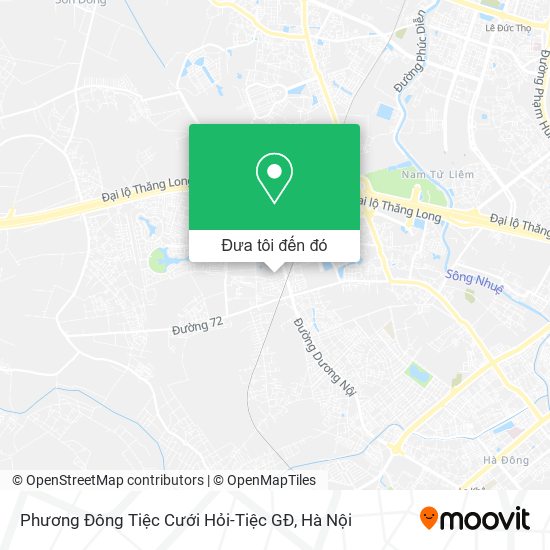 Bản đồ Phương Đông Tiệc Cưới Hỏi-Tiệc GĐ