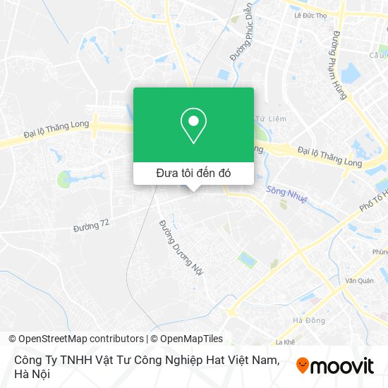 Bản đồ Công Ty TNHH Vật Tư Công Nghiệp Hat Việt Nam